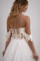 Preview: Hochzeitskleid in A-Linie aus Chiffon mit durchscheinendem Mieder HOLLAND